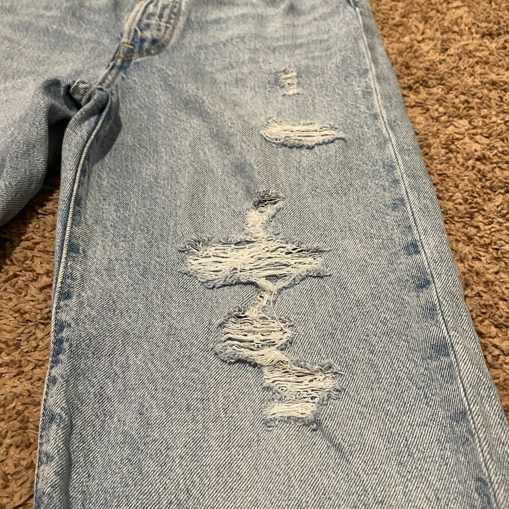 Levi's 501 Original Straight Leg Jeans Blue Denim Size 27 - Picture 9 of 12